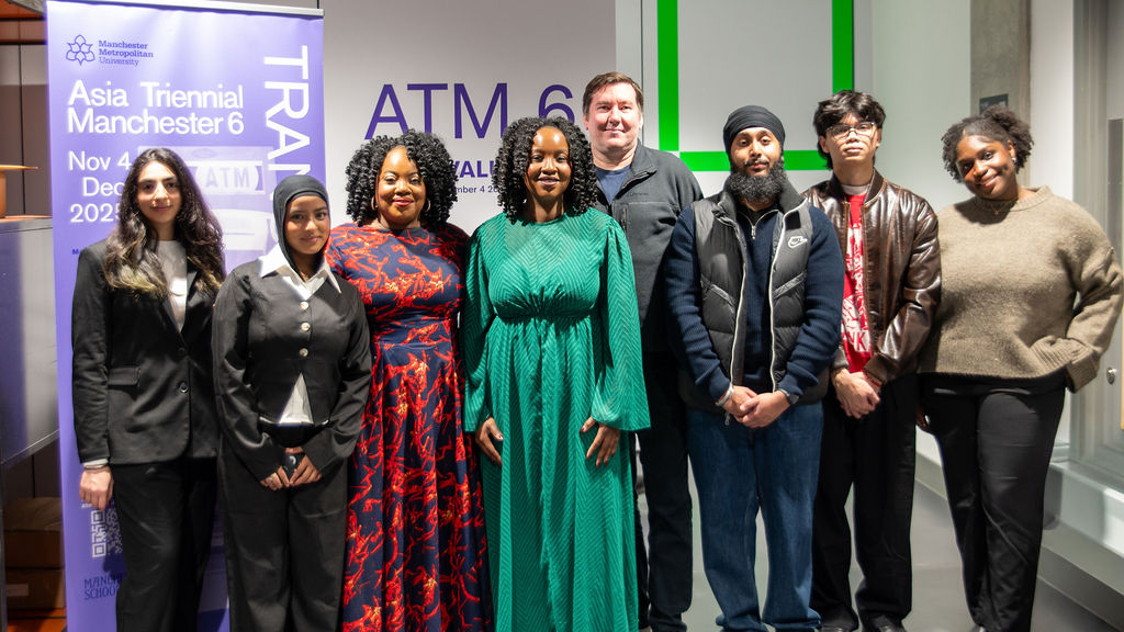 A group at a creative and civic event in Manchester